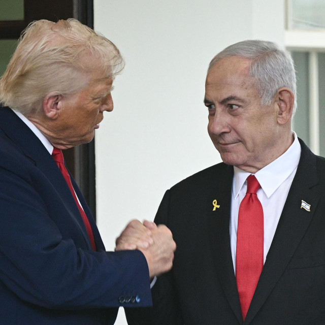 Donald Trump i Benjamin Netanyahu