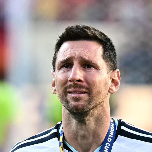 Messi je plakao tijekom pobjedničke ceremonije i opet se nije ponio sportski