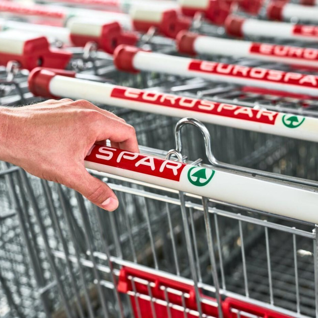Kolica u supermarketu, ilustracija