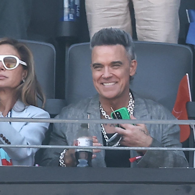 Robbie Williams sa suprugom Aydom Field