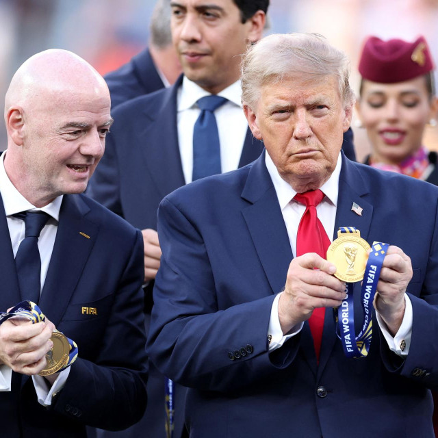 Gianni Infantino i Donald Trump