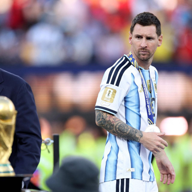 Lionel Messi ostao je bez trofeja namijenjenom svjetskim prvacima