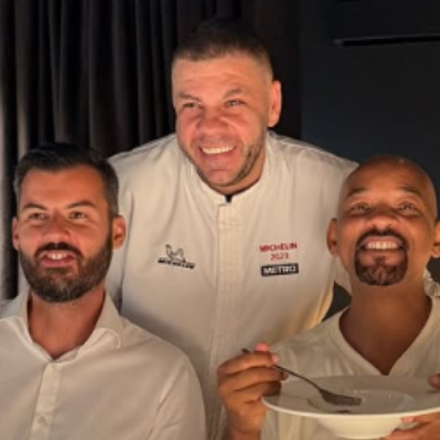 Mate Rimac, Marin Rendić i Will Smith