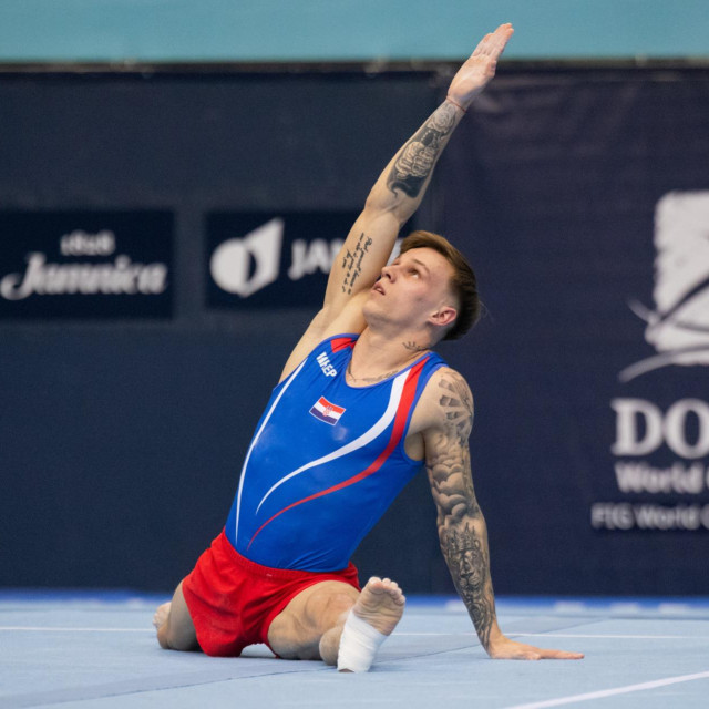 Aurel Benović na Svjetskom kupu u gimnastici u Osijeku
