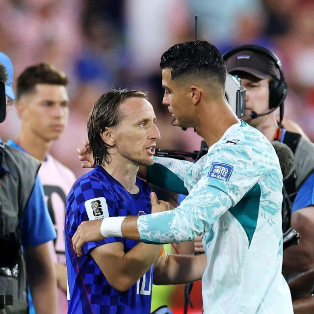 Luka Modrić i Cristiano Ronaldo
