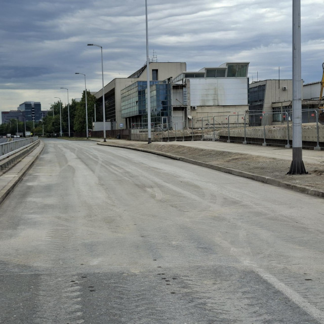 Stanje zatvorenog dijela Slavonske od križanja sa Savskom cestom do Odranske ulice