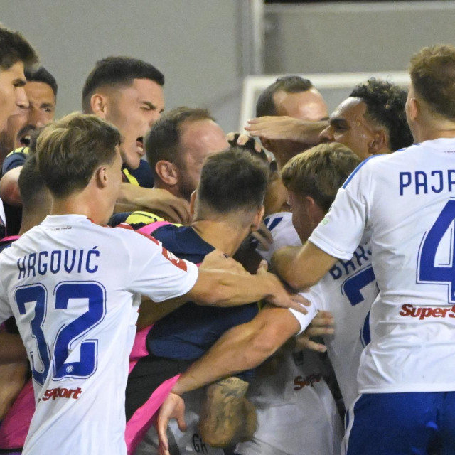 Slavlje nogometaša Hajduka 