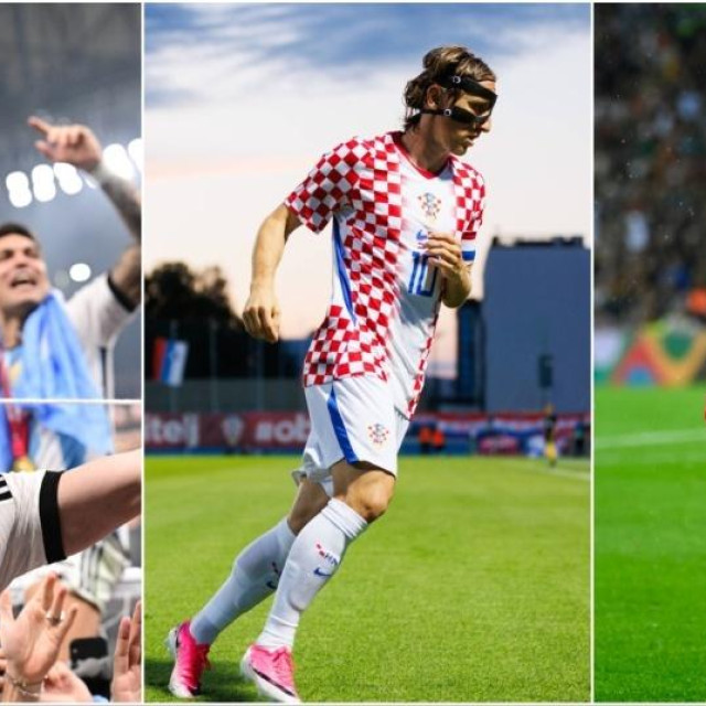 Lionel Messi, Luka Modrić, Cristiano Ronaldo
