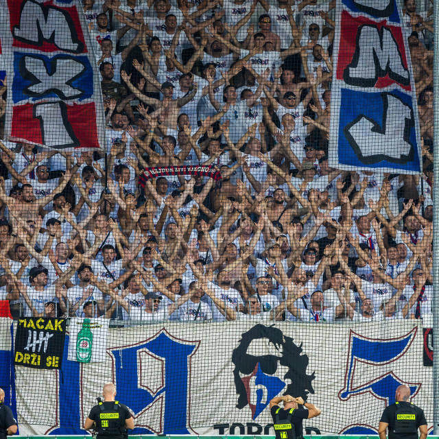 Torcida na gostovanju u Slovačkoj kod Žiline