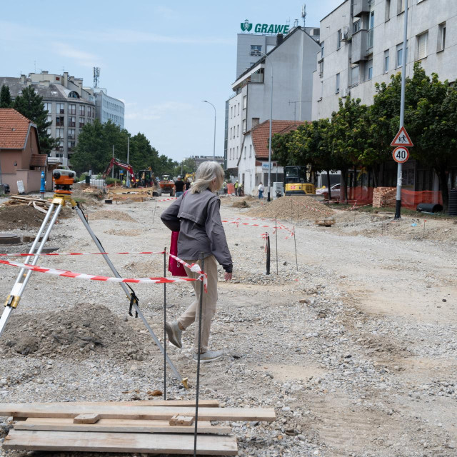 Radovi na rekonstrukciji Ulice grada Vukovara