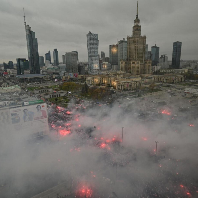 Prosvjed u Varšavi/Arhivska fotografija