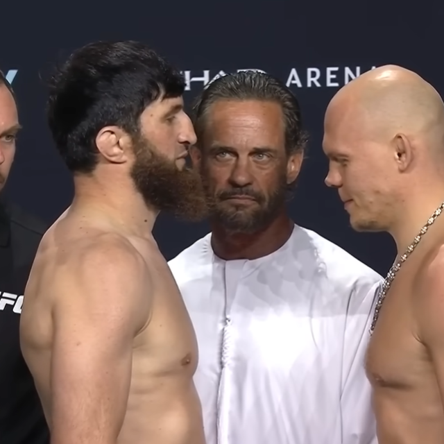 Magomed Ankalaev (lijevo) i Bogdan Guskov (desno)