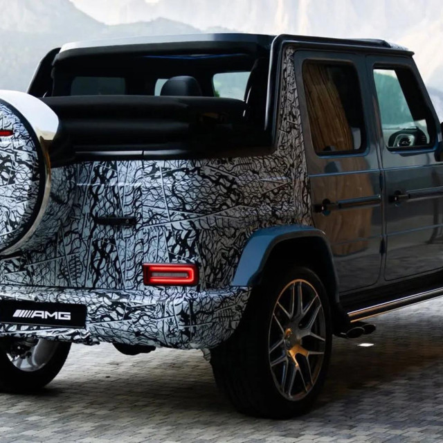 Mercedes G-klasa Cabrio