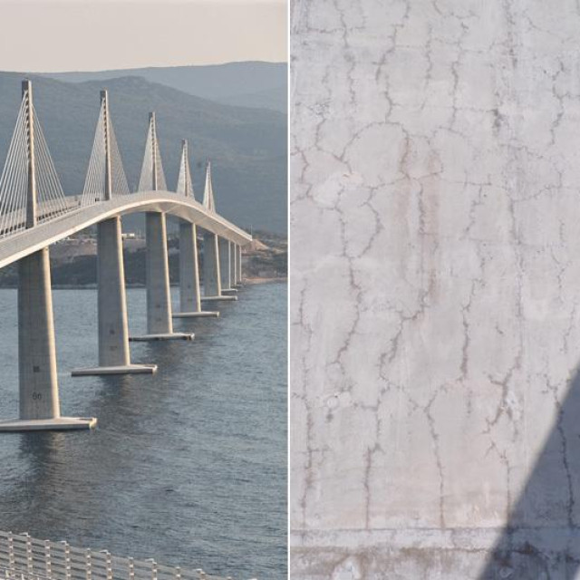 Pelješki most; pukotine na mostu zbog kojih se ide u sanaciju