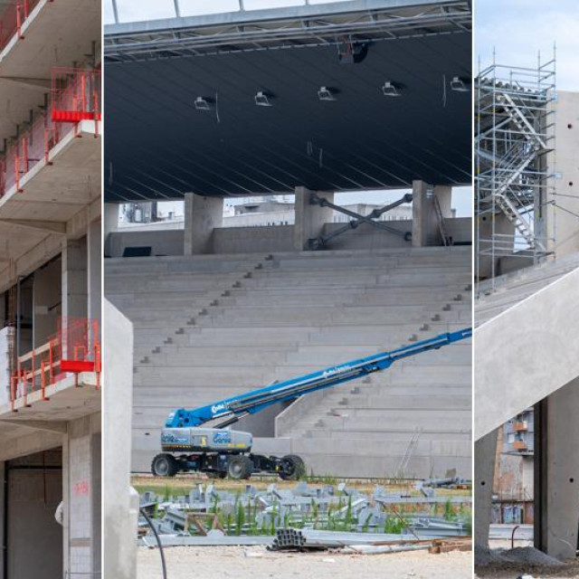 Stanje radova na stadionu Kranjčevićeva, 26. srpnja 2026.