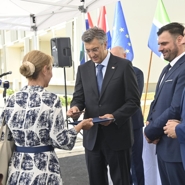 Andrej Plenković, Ivan Celjak i Domagoj Orlić