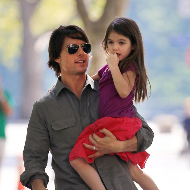 Tom Cruise i kći Suri, arhivska fotografija