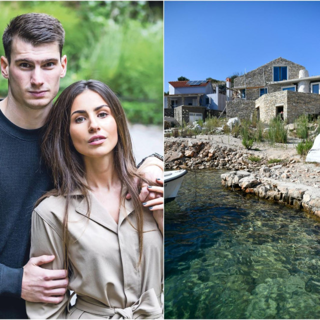 Dominik i Helena Livaković za svoj su privatni prostor za odmor odabrali mirni otok
