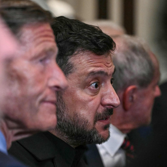 Volodimir Zelenski nakon sastanka sa senatorima na Kapitolu