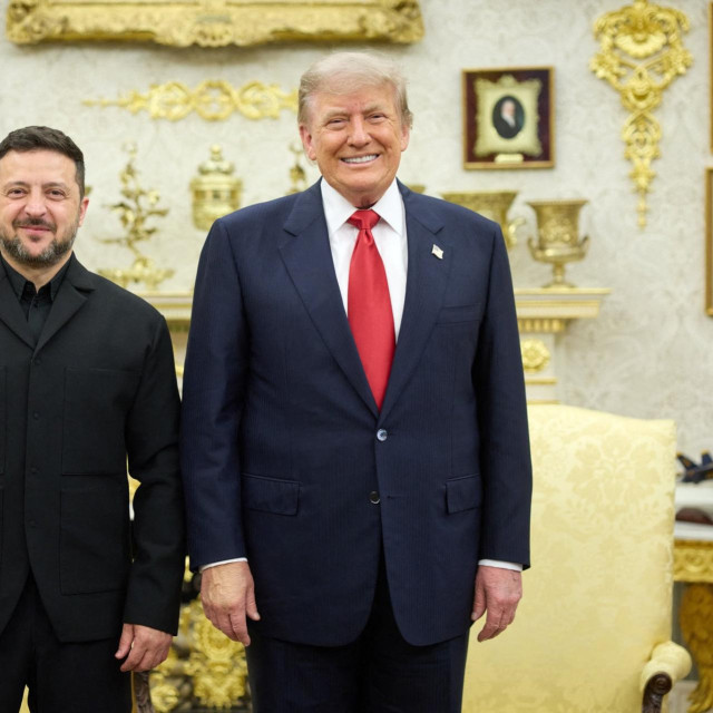 Volodimir Zelenski i Donald Trump u Bijeloj kući