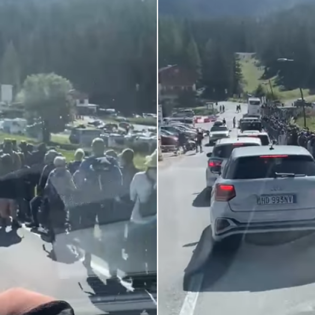 Ogromne gužve kod Dolomita