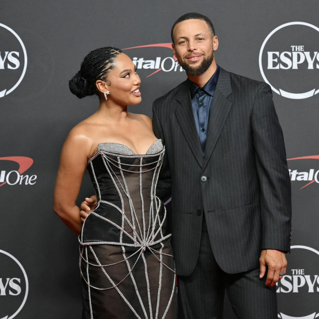 Stephen Curry sa suprugom Ayeshom na dodjeli ESPY nagrada u New Yorku prije dva tjedna