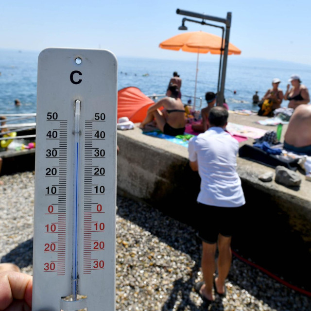 Toplinski val neće popuštati do sredine idućeg tjedna