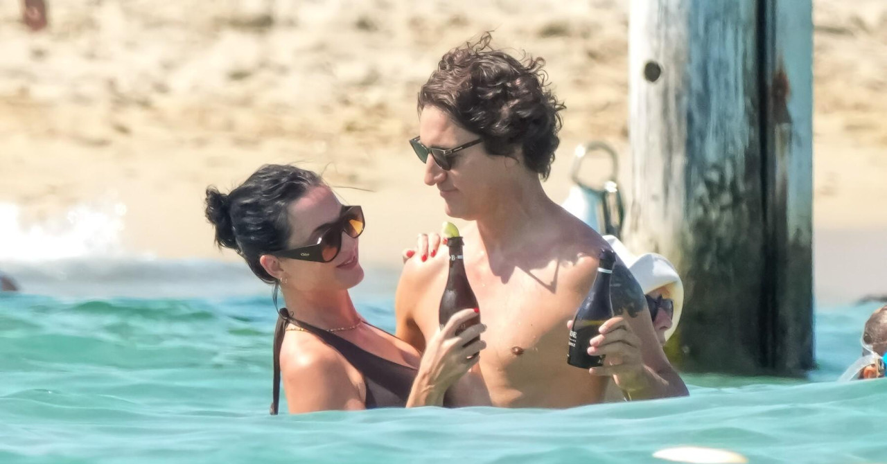Katy Perry i Justin Trudeau proslavili godišnjicu ljubavi u Saint-Tropezu - zdravicom u moru