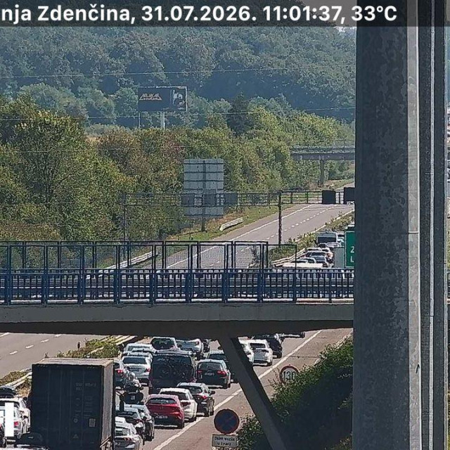 Nadzorna kamera HAK-a kod Donje Zdenčine