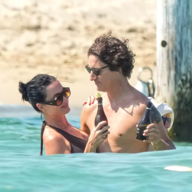 Katy i Justin uživali su u rashlađenim alkoholnim pićima 