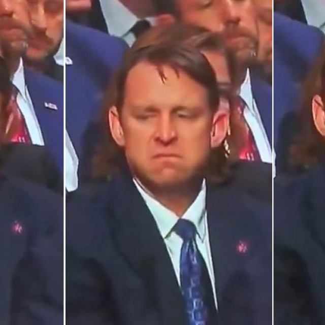 Muškarac koji je sjedio iza Donalda Trumpa na pogrebnoj misi