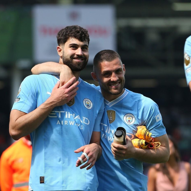 Joško Gvardiol i Mateo Kovačić, arhivska fotografija