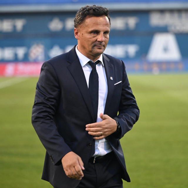Trener Dinama Mario Kovačević