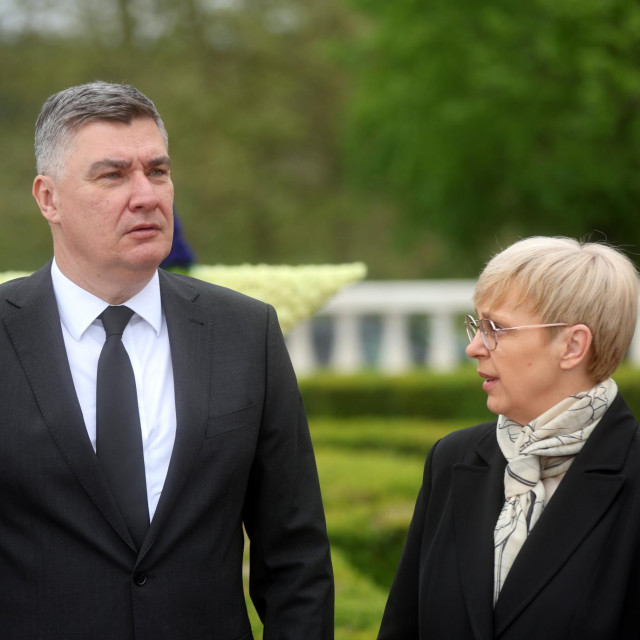 Zoran Milanović i Nataša Pirc Musar
