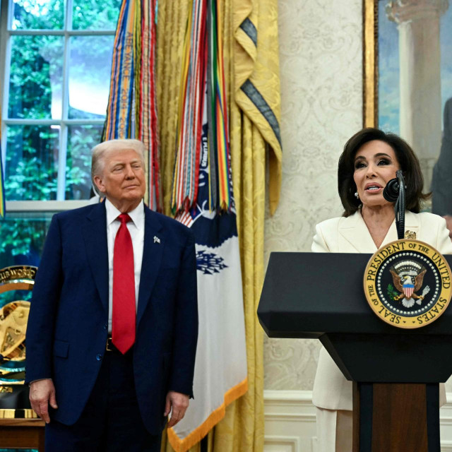 Trump i Pirro prije nego je ‘pokleknula‘