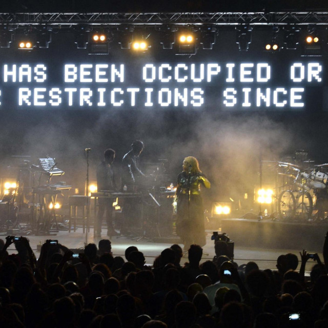 Koncert Massive Attacka, arhivska fotografija