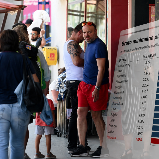 Prema kupovnoj moći hrvatski radnici stoje nešto bolje nego što bi se moglo zaključiti samo iz nominalnog iznosa
