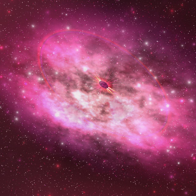 Planetarna maglica, ilustracija 