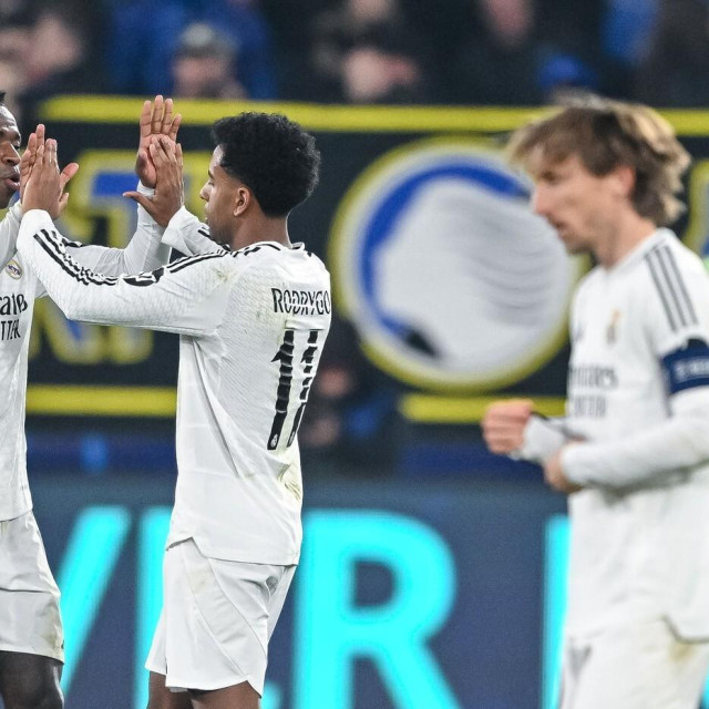 Vinicius Junior, Rodrygo i Luka Modrić