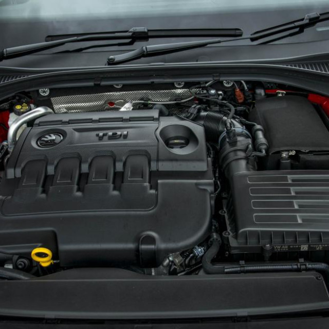 TDI motor, ilustracija