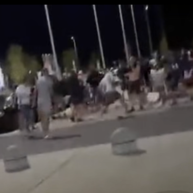 Sukob BBB-a i Torcide na parkingu Zračne luke Franjo Tuđman