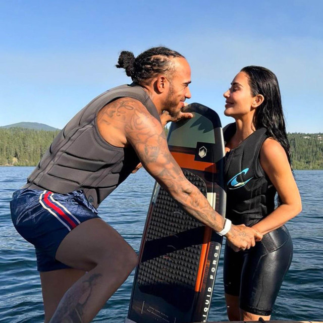 Lewis Hamilton i Kim Kardashian