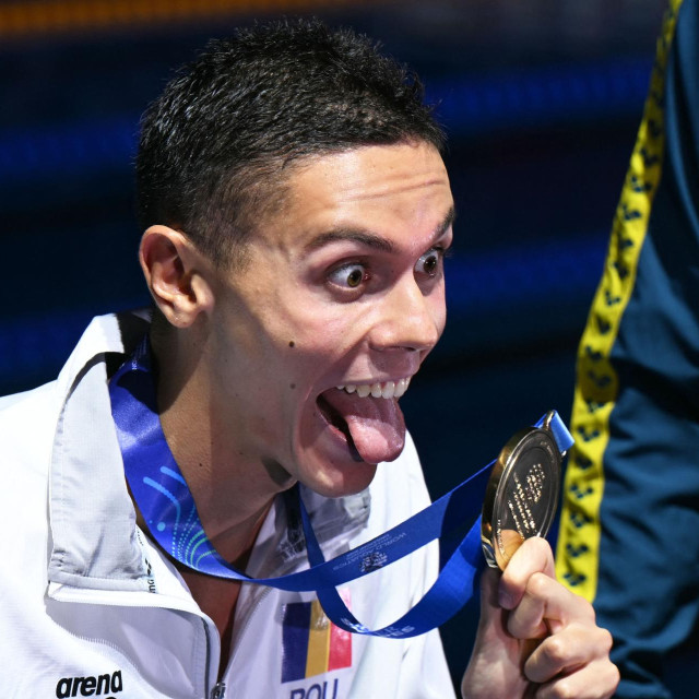 Zlatni Rumunj - David Popovici lovi treće euro-zlato na 100 slobodno