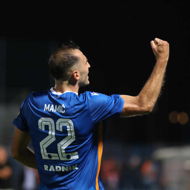 Luka Mamić je zabio za 2:0 Varaždina