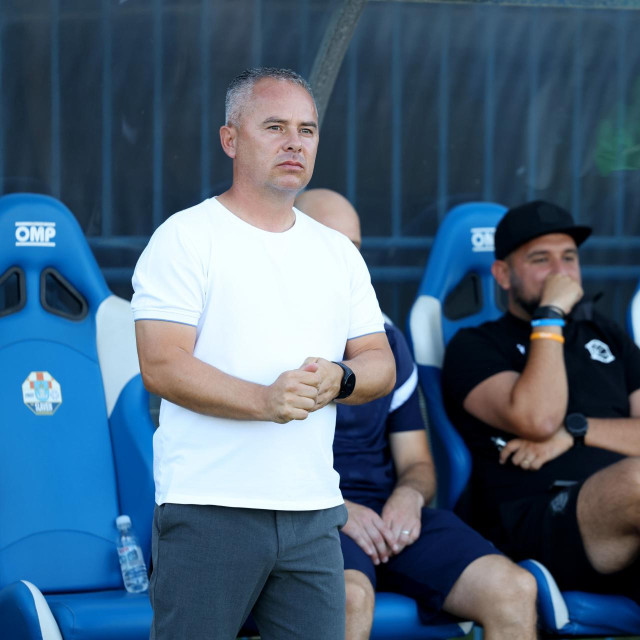 Trener Varaždina Nikola Šafarić mogao je uživati u igri svoje momčadi