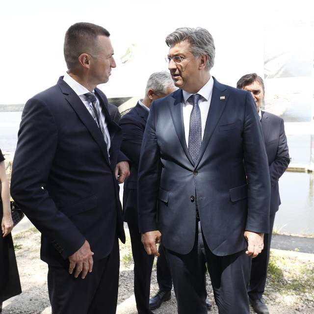 Ivan Penava i Andrej Plenković