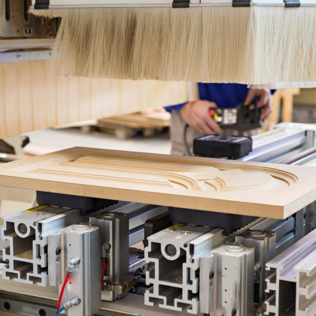 Wood-processing factory