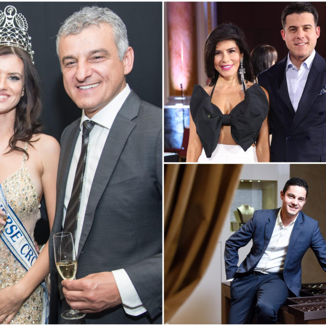 Lijevo (Barbara Filipović i Paško Dodić), desno gore Amal Mali i Filip Dodić i desno dolje Franjo Dodić