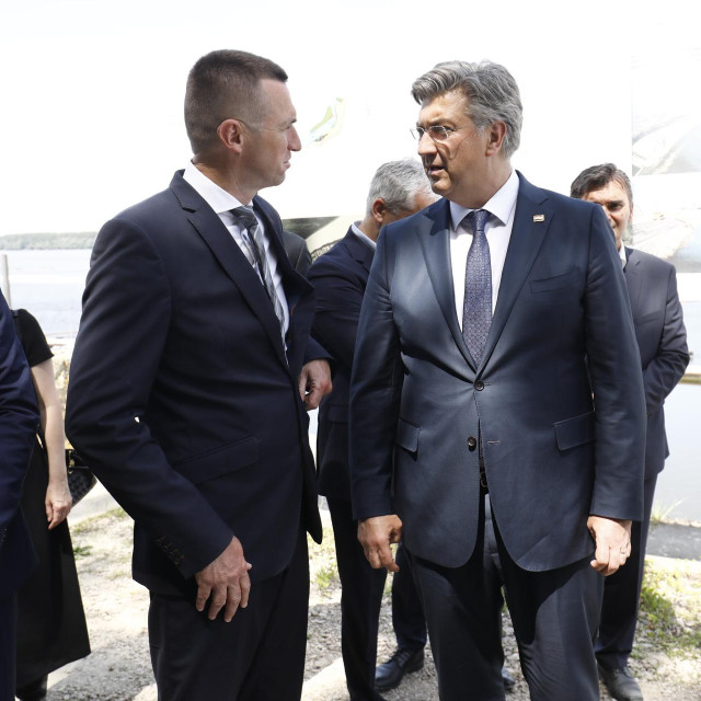 Ivan Penava i Andrej Plenković