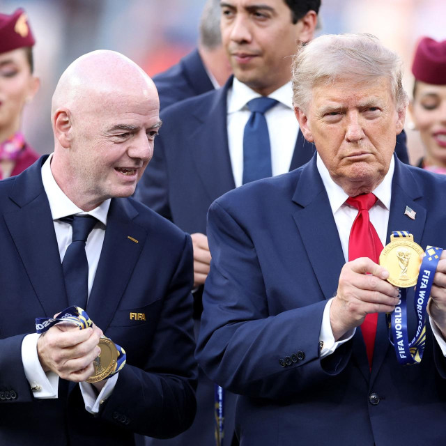 Gianni Infantino i Donald Trump